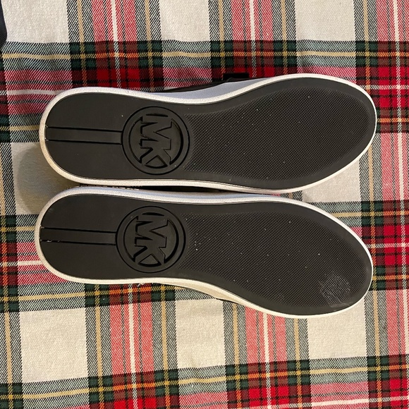 MICHAEL MICHAEL KORS Emmett Leather Slip-On Trainer - Black - Picture 8 of 8